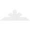 Ekena Millwork Richland Architectural Grade PVC Gable Bracket, 36"W x 13 1/2"H x 2"D x 4"F, 9/12 Pitch GBP036X14X0204RIC00 - alternate 4